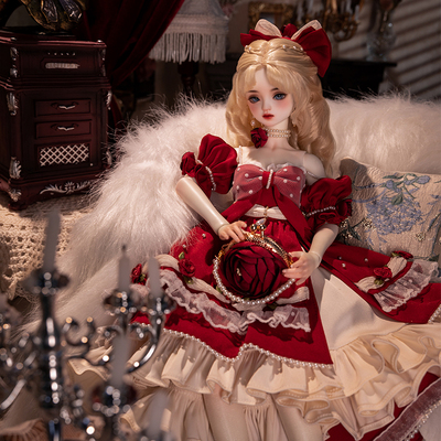 taobao agent [Charmdol /CD] BJD baby clothing 42YF-G015 rose Jolen official uniform