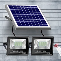Solar lights home one drag two light control outdoor garden lights indoor and outdoor waterproof super bright new rural street lights