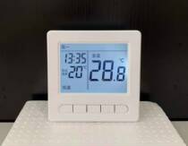  Carbon fiber electric floor heating thermostat Mobile phone wifi touch screen temperature control Carbon crystal electric heating film cable heating thermostat