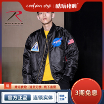 Rothco-name NASA aviator zip jacket fashion jacket winter cotton suit couples version MA-1