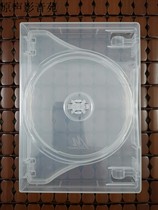 Imported transparent thick DVD box disc storage can be inserted into the cover of 4 discs 4DVD