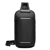 High quality waterproof chest bag for Apple ipda backpack 8 inch 9 inch tablet shoulder bag anti-theft travel bag