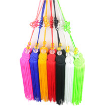  Special ice silk Tai Chi sword spike Short spike Middle Spike Long Spike Two-color spike Three-color spike Sword hanging decoration