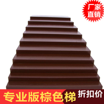 Montessori Montessori Montessori early teaching aids Brown ladder 1-3 years old children cognitive sensory building block toys