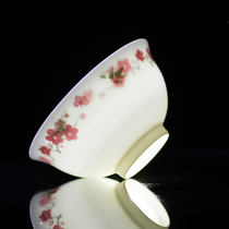 The Baodian Department of the Town Shop 2013 Commemorates the 120 Anniversary Porcelain Pure Hand-painted Double-sided Plum Blossom Thin Tire Porcelain Bowl Cutlery collection