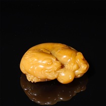 Old Tibetan Shoushan Stone Rui Beast Seal H-3868