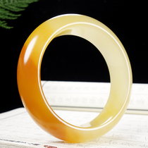 Drain playful jade bracelet Yunnan dragon mausoleum Huanglongyu < ice and clear jade > jade bracelet hz00246