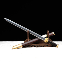 20-inch eight-sided Qinjian sword (bright loaded with acid branches) Provincial artificial beauty master Ji Satoshi unopened with a long sword and real sword