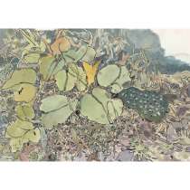 Chinese Oil Painters Association Member Yang Jiwen (Ants in the Grass) Limited Edition Painting