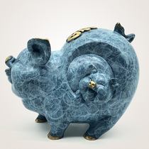 (Fu Pig) Bronze carved ornaments beautiful and practical gifts