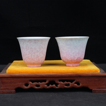 Jingdezhen 1970-1972 Jianguo Porcelain Factory Grab Flower Cup Gift Collection Jiapin A58