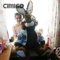 West Rice Fruit Oversize Cute Plush Rabbit Peter Rabbit Cartoon Paparazzi Giant No-Bully Stuffed Toy