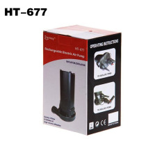 HT-677 household car dual-use storage pump outdoor battery electric pump inflatable pump rechargeable mattress inflatable boat