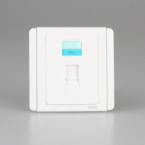 Qisheng E3000 White Schneider Qisheng Switch Socket Phone Socket Panel