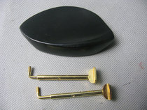 Violin high-grade ebony accessories small lift bracket and split hook cheek wire