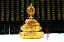 4-inch small number of alloy Manza disc for sending glazed stone bracelet
