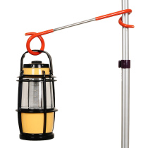 Outdoor multifunctional steam lamp adhesive hook stainless steel thickened and thickened camping light frame two-way Universal spiral hanging S adhesive hook