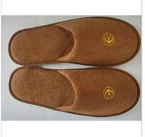 Home slippers Hotel disposable slippers disposable slippers (full of brown)