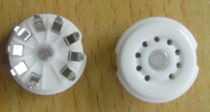 Ceramic nine-pin electronic tube holder directly welded to PCB circuit board