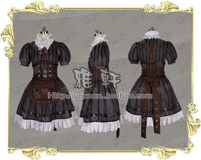 taobao agent Yaxuan cosplay clothing Alice returns to steam madly