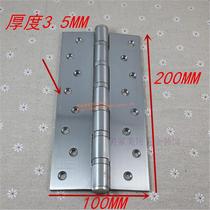 8 inch stainless steel hinge 200 X100X3 5mm heavy duty thick hinge heavy door hinge