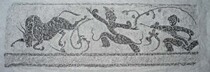Nanyang Han portrait stone rubbings-Bullfighting