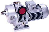 mbw07 reducer motor 0 75kw Speed range 40-200rpm three-phase 380V horizontal aluminum shell