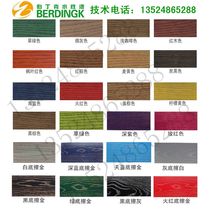 Burdink water-based rubbing polo * Griss * bottom polished * bottom coloring * antique * made of old wood lacquered