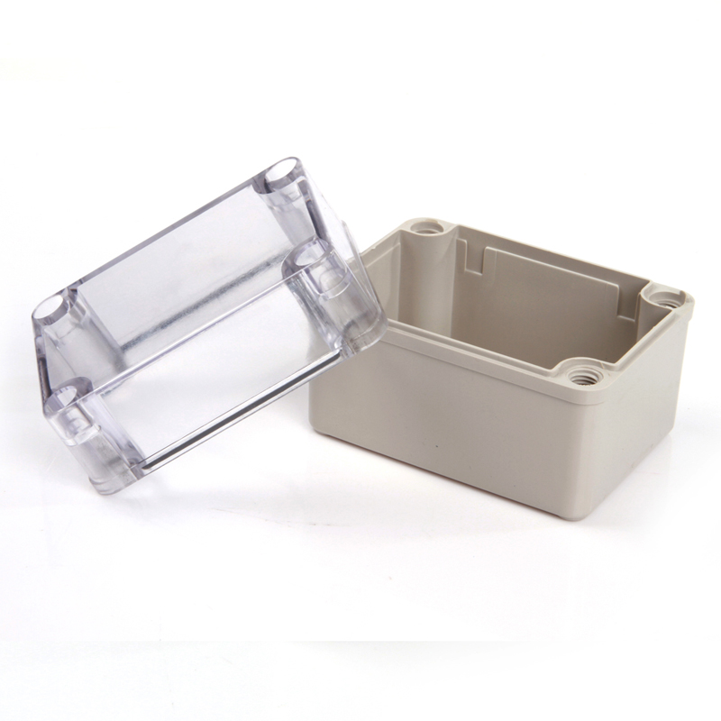 110 x 80 x 85 transparent plastic waterproof terminal box Control box distribution box terminal box transparent lid outdoor