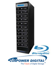 Vinpower Weibao 1 drag 11Econ economical BD Blu-ray disc duplicator Copy tower-1TB hard drive