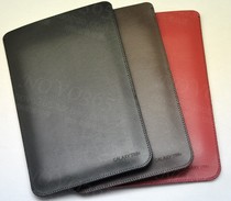 A any size custom leather case mobile phone tablet pocket protective sleeve straight insert sleeve private custom