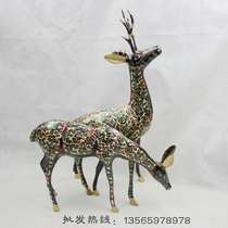 24-inch lovers to direct sales of deer bronze deer pakistan bronze ware deer deer pass