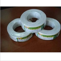 Chong double crown factory direct sales: high quality RJ11 four-core telephone line 100 m roll home wiring dedicated