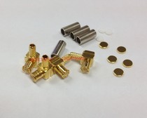 Radiofrequency head MCX-JW-50-1 5 MCX50 Ohm male plug MCX wireless antenna plug MCX cold pressing head