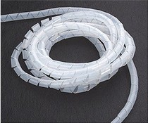 18MM White winding pipe electrical box accessories wire winding pipe plastic pipe PVC pipe