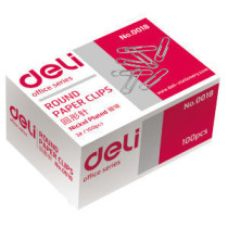  Deli 0018 paper clips 100 paper clips in a box