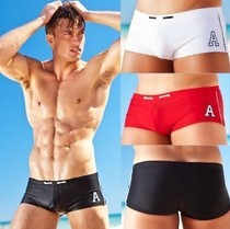 aussiebum ausbang swimming trunks mens flat corner swimming trunks fashion classic swimming trunks mens slim low waist flat corner