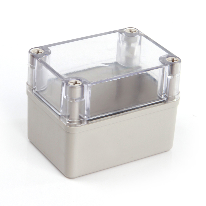 80 x 130 x 85mm transparent waterproof wiring box Plastic switch box Outdoor over-wire box button control box