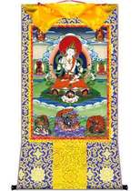 Lotus Garden knot custom-made cloth printed painting Buddha statue 643 Vajra