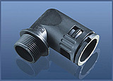 PE plastic hose connector PA plastic hose elbow and fittings plastic hose 90 degree elbow