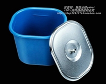 Kitchen basin sink accessories desktop trash can stainless steel lid sanitary bucket with lid cleaning bucket trash can