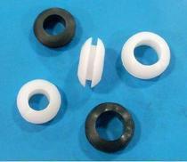 Double-sided protective coil rubber ring protective ring sealing ring passing coil protective wire sleeve outlet ring black inner diameter 4mm
