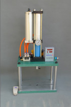 3 ton gas-liquid booster four-column double-button high-precision oil-liquid pneumatic press computer micro-control