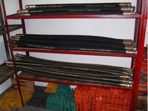 High pressure oil pipe hydraulic hose hose hose assembly hydraulic wire processing custom digging machine hydraulic pipe high temperature steel braided pipe