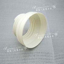 Yuba ventilation fan exhaust pipe conversion head Exhaust pipe hose Flue pipe conversion head 12cm to 10cm