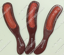 Wig special steel comb anti-static anti-hair drying steel comb can comb pet hair comb wooden handle steel teeth