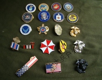 Beauty Badge Metal Badge American Led Sea Land Recognition Badge with Cap Emblem Shoulder badge