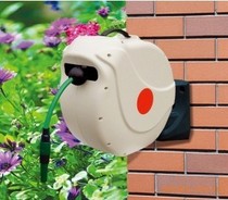 Second-generation automatic pipe reel Wall installation automatic hose reel automatic telescopic pipe reel water pipe car 30 meters