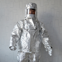 Labor Guard brand aluminum foil clothing fire fighting heat insulation 1000 degree protective clothing fireman fire suit