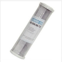 Ice machine universal water purifier Pure water machine 10 inch flat pressure CTO sintered compressed activated carbon filter front